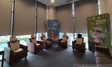 Mengintip Ruang Kerja Kuli Tinta di PON XX Papua