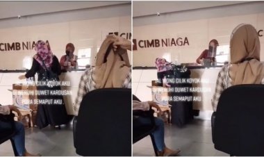 Viral! Wanita Bawa Duit Dua Kardus ke Teller Bank, Netizen: Disaat Kardus Kubuka, Disitulah Gajimu tak Ada Apa-apanya