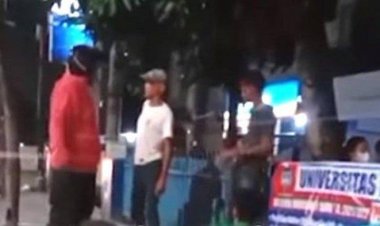 Viral! Preman di Medan Palak Badut, Ciut Nyalinya Saat Ditantang Polisi: Udah Kuat Badan Kau? Ha?