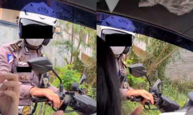 Wanita Syok Saat Disetop Polisi saat Nyetir Mobil, Ternyata....