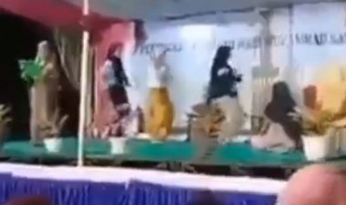 Viral Tiga Hijaber Joget TikTok di Peringatan Hari Besar Keagamaan, Netizen: Gara-gara TikTok pada Nggak Berakal Semua Anak Zaman Sekarang