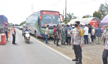 Wabup Bungo Dampingi Kapolda Jambi Tinjau Pos Perbatasan Bungo-Sumbar
