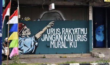 Dilombakan! Lukis Mural Kritik di Depan Kapolri Besok