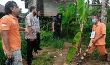 Rekonstruksi Pembunuhan di Bukitbaling Muarojambi, Pelaku Peragakan 48 Adegan