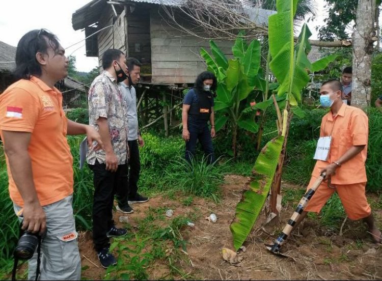 Rekonstruksi Pembunuhan di Bukitbaling Muarojambi, Pelaku Peragakan 48 Adegan