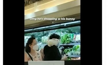 Viral! Pria Belanja di Mall, Bikin Salah Fokus yang Dibawanya