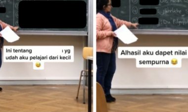 Luar Biasa! Bisa Kuliah di Jerman, Mahasiswa Indonesia Ini Jadi Juara, Netizen: Dapat A lu Bang Untung Sedari Kecil Nggak Bolos Ngaji