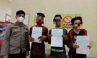 Lakukan Pungli ke Mobil Batu Bara, 3 Pemuda di Muarojambi Diamankan Polisi
