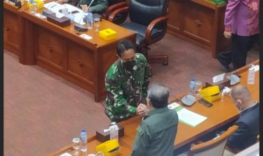 Uji Kelayakan, Jenderal Andika Didoakan Marsekal Hadi: Semoga Sukses