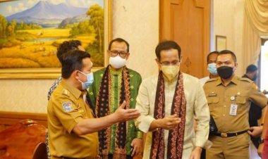 Di Depan Menteri Pendidikan, Al Haris Sebut Jambi Siap Laksanakan PTM