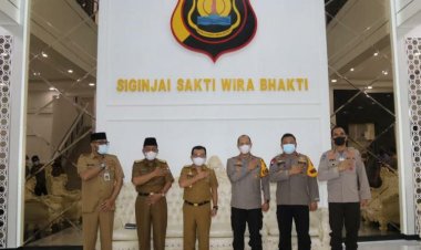 Al Haris Sambangi Mapolda Jambi Tingkatkan Sinergitas dan Pererat Silaturahmi