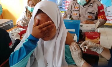 Begini Perjuangan Alumni Bintara 4-13 Lakukan Vaksinasi 959 Warga di Baru Pelepat, Bungo Jambi