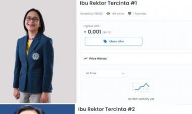 Viral! Dua Foto Rektor ITB Dijual di Aset NFT OpenSea, Betulkah Bentuk Protes Mahasiswa?
