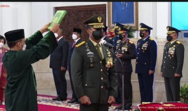 Jadi Panglima TNI, Andika Perkasa Sebut Ada Pesan Khusus dari Jokowi: Ada, Tapi, ya, Itu untuk Saya dengan Keluarga