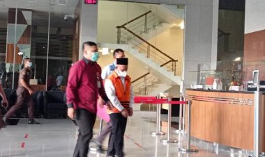 Jadi Tersangka KPK, Bupati Hulu Sungai Utara Langsung Dijebloskan ke Sel Tahanan