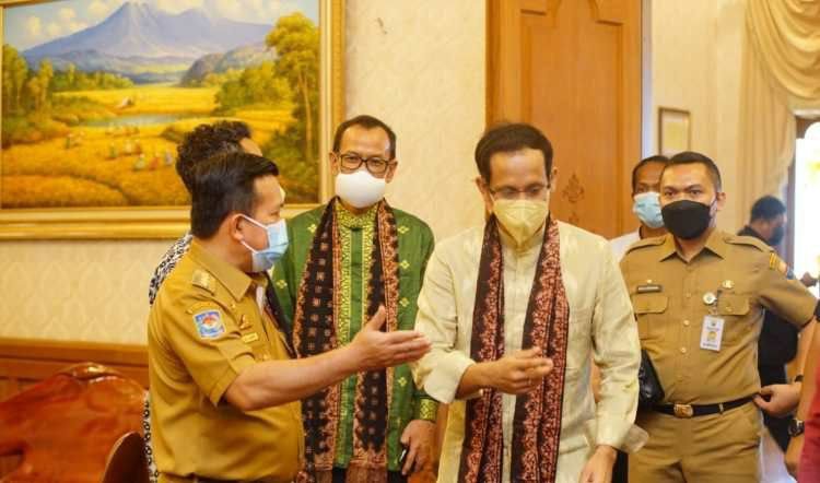 Di Depan Menteri Pendidikan, Al Haris Sebut Jambi Siap Laksanakan PTM