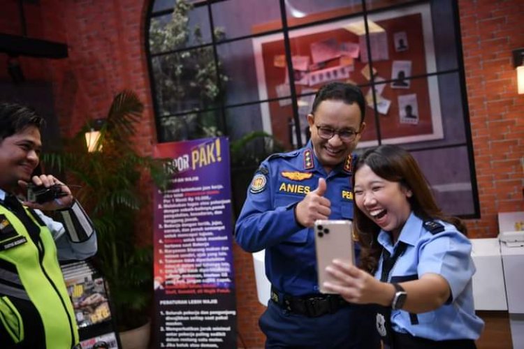 Reaksi Anies Saat Diroasting Kiky Saputri: Sekarang Saya Tahu, Pak Anies bukan Gubernur, tapi Avatar Pengendali Air