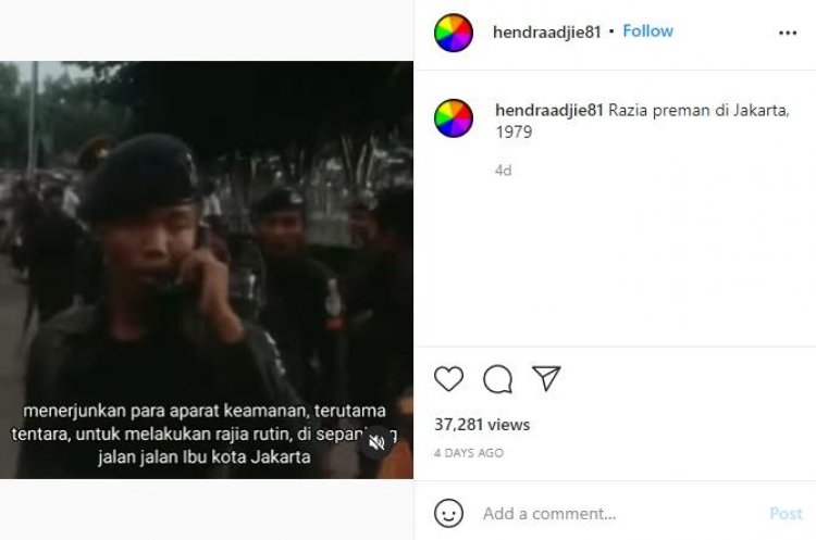 Viral! Video Momen Razia Preman 1979, Netizen Fokus ke Ini: Radionya Keren