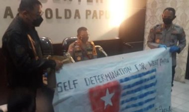 Polisi Usut Pengibaran Bendera Bintang Kejora di GOR, 8 Orang Tersangka