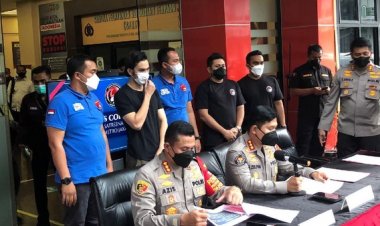 Wajah Rizky Nazar Usai Diringkus Terkait Kasus Ganja