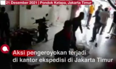 Heboh! Karyawan Anteraja Diduga Dikeroyok Pria-pria Tegap, 4 Orang Dibekuk Polisi