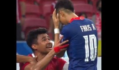 Pemain Indonesia Sempat Terprovokasi Suporter Singapura, Tapi....