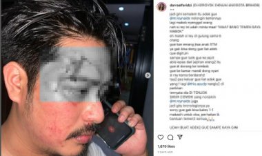 Artis FTV Darra Permata Al Faridzi Ngaku Dikeroyok, Begini Kondisinya