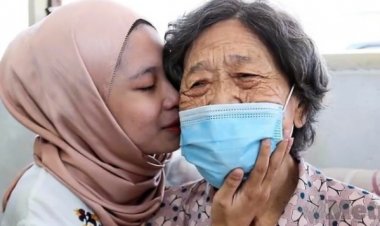 Viral! Gadis TKW Viral Dibesarkan Wanita Tionghoa Malaysia, Pesan Ibu Kandung: Jangan Tinggal Agama