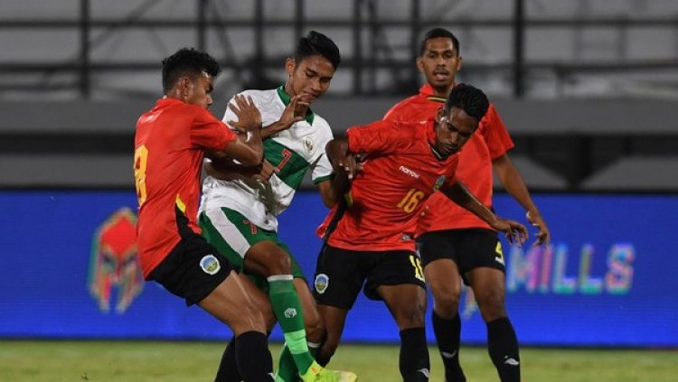 Cukur Habis Timor Leste, Indonesia Menang 3-0