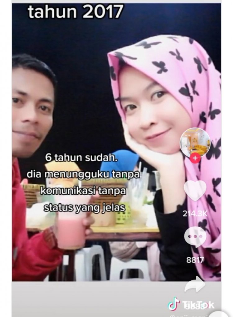 Viral! Gadis Nikah dengan Mantan Guru SD-nya, Kisahnya Bikin Netizen Penasaran: Muka Cowoknya Tulus Banget Langgeng ya Kak....