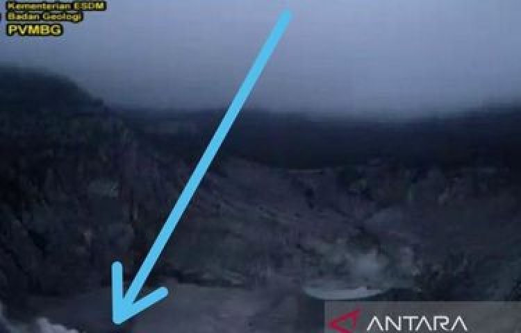Waspada! Gunung Tangkuban Perahu Semburkan Asap Solfatara