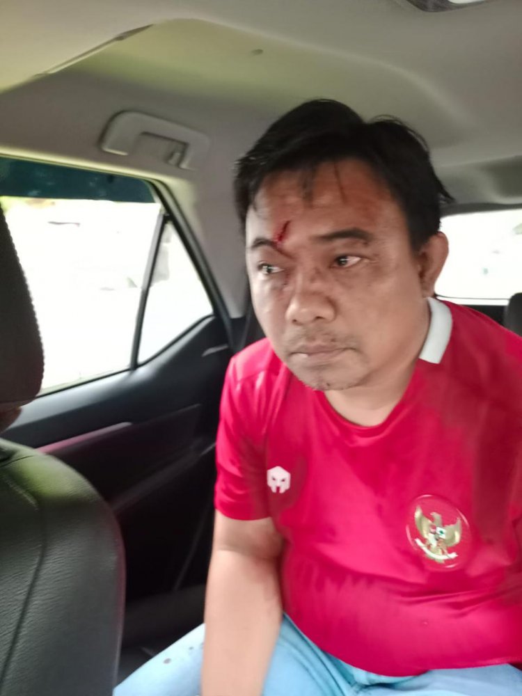 Heboh! Ketum KNPI Haris Pertama Bonyok Diserang OTD di Cikini