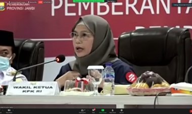 Duh, KPK Sebut Survei Penilaian Integritas Provinsi Jambi di Bawah Rata- rata