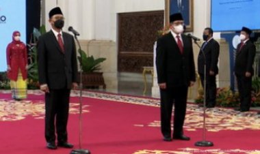 Sah! Jokowi Lantik Kepala Otorita IKN Bambang Susantono dan Wakilnya dari Bos Sinar Mas Land