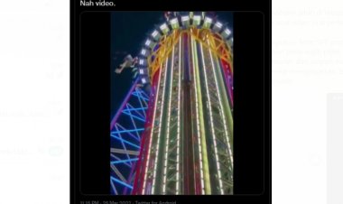 Viral! Video Wisatawan Jatuh dari Wahana Orlando Freefall