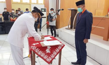 Wabup Apri Lantik 121 Pejabat di Bungo, Berikut Nama-namanya