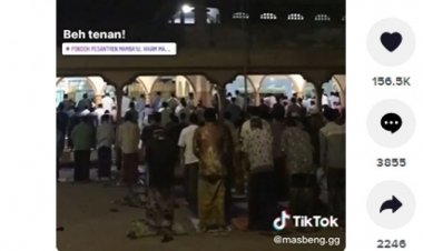 Viral! Sholat Tarawih Super Ekspres, Bagaimana Hukumnya