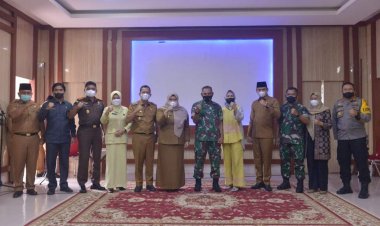 Bupati Masnah dan Wabup BBS Sambut Silaturahmi Danrem 042 Gapu di Muaro Jambi