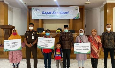 Sekda Muaro Jambi Ikuti Rakor Jaminan Sosial Tenaga Kerja Sektor Konstruksi