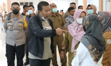 Bupati Romi Sidak ASN yang Belum Divaksin COVID-19