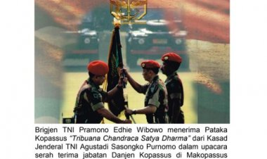 Hebat! Korps Baret Merah Dijabat Ayah dan Anak