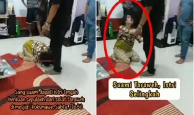 Viral! 'Suami Tarawih Istri Selingkuh' Polisi Langsung Bergerak: Belum Ada Laporan