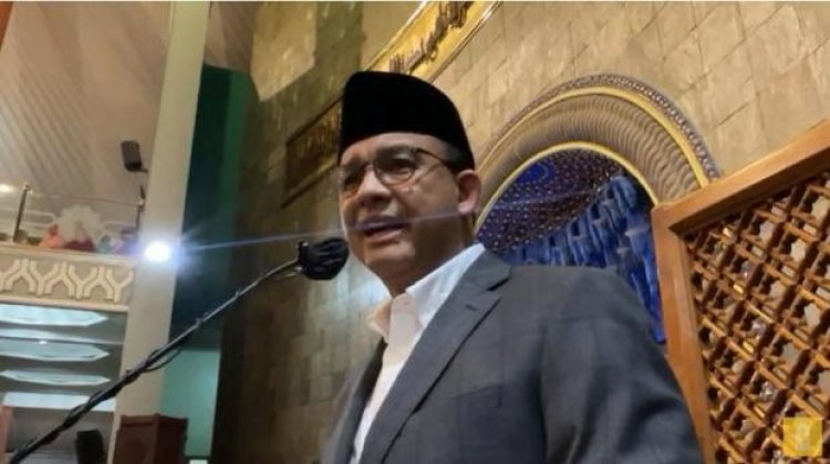 Tausiyah Tarawih di Masjid Kampus UGM, Anies Diteriaki Jemaah jadi Presiden