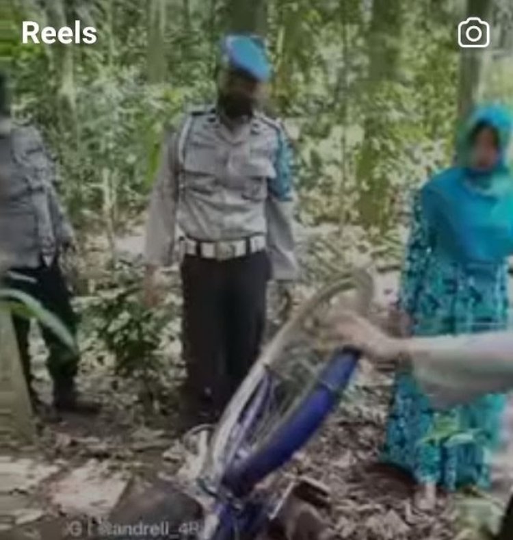 Viral 'Kuburan' Dibongkar Isi Sepeda, Siapa yang Iseng Dibalik Ini?