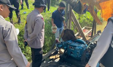 PETI Merajalela di Belakang Kantor Lurah Tanjung Gedang, Kapolres Bungo Lakukan Razia!