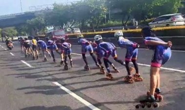 Arogansi Pesepatu Roda di Jalan Gatsu, Ketua Porserosi DKI: Saya Mohon Maaf Kepada Pengguna Jalan Raya Terutama Bapak Gubernur