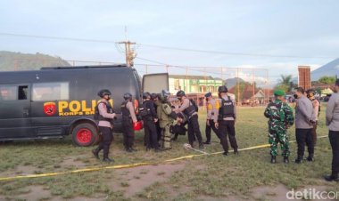 Heboh! Polisi Ringkus Pria Misterius Diduga Bawa Bom