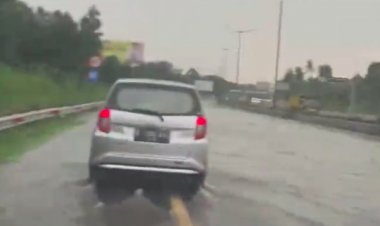 Lapor! Tol JORR Arah Serpong Saja Tergenang Air: Gunakan Jalur Alternatif