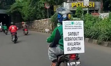 Risih Poster Konvoi Khilafatul Muslimin, BNPT Sebut Mudah Berafiliasi Teror ISIS