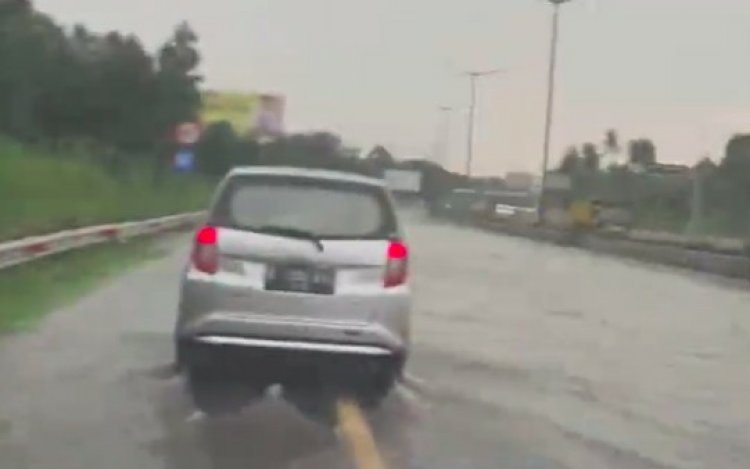 Lapor! Tol JORR Arah Serpong Saja Tergenang Air: Gunakan Jalur Alternatif